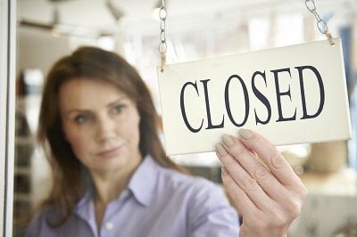 closing shop